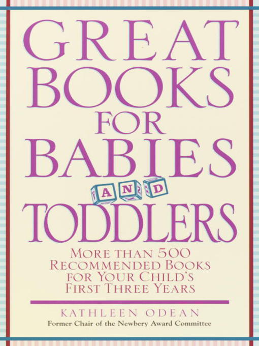 Title details for Great Books for Babies and Toddlers by Kathleen Odean - Available